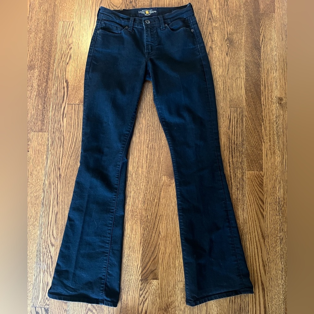 Lucky Brand Sofia Boot Black Jeans